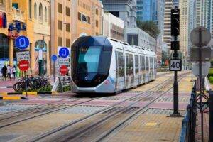 Dubai Tram Map & Route 2023 🚊