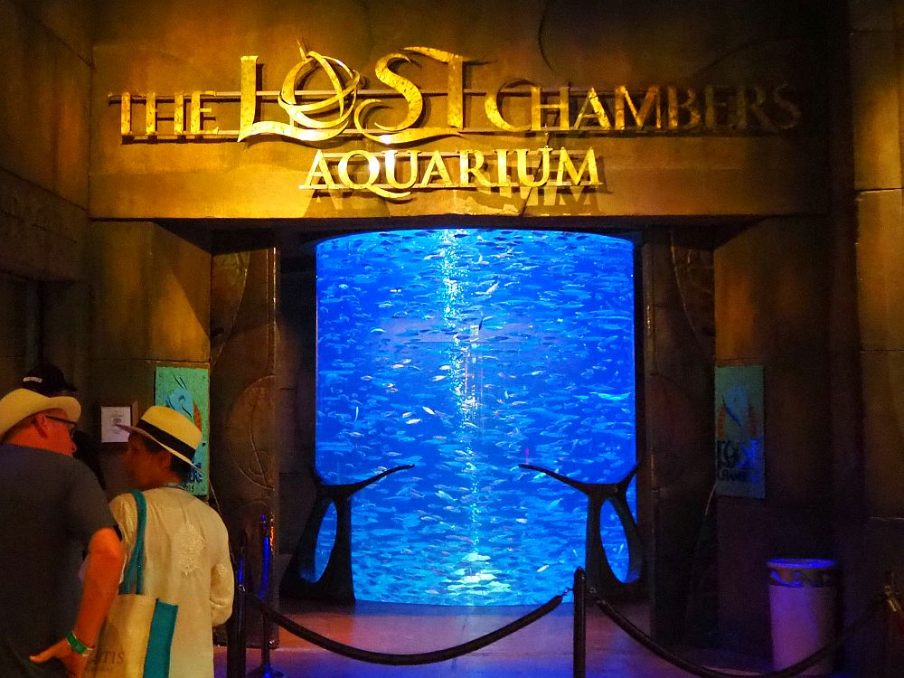 The Lost Chambers Aquarium in Atlantis, the Palm