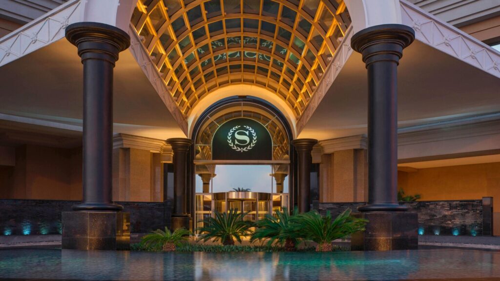 sheraton hotel inside mall of the emirates