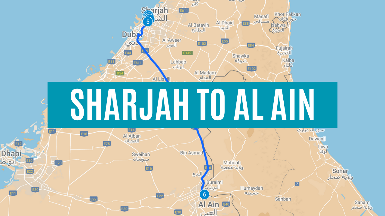 Sharjah To Al Ain Bus
