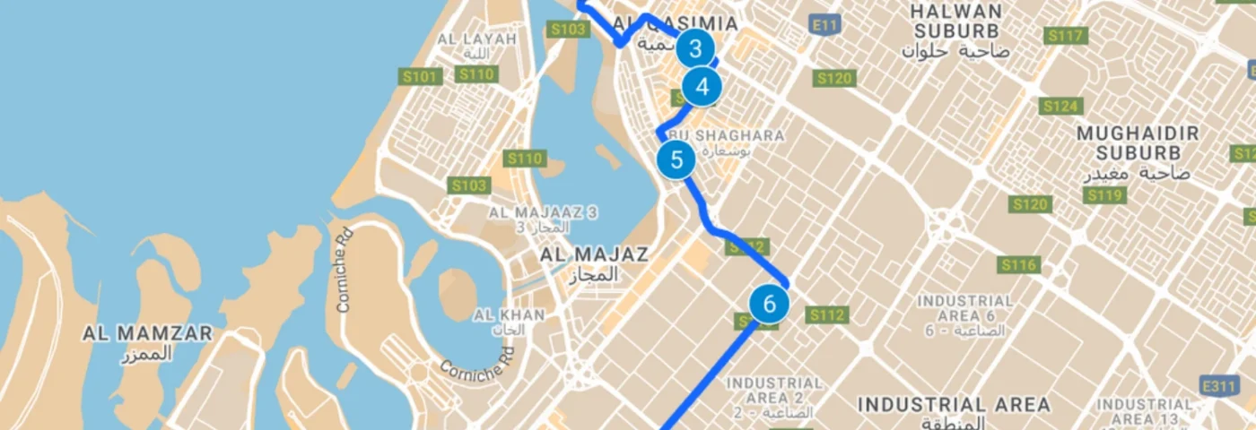 1 Bus Route