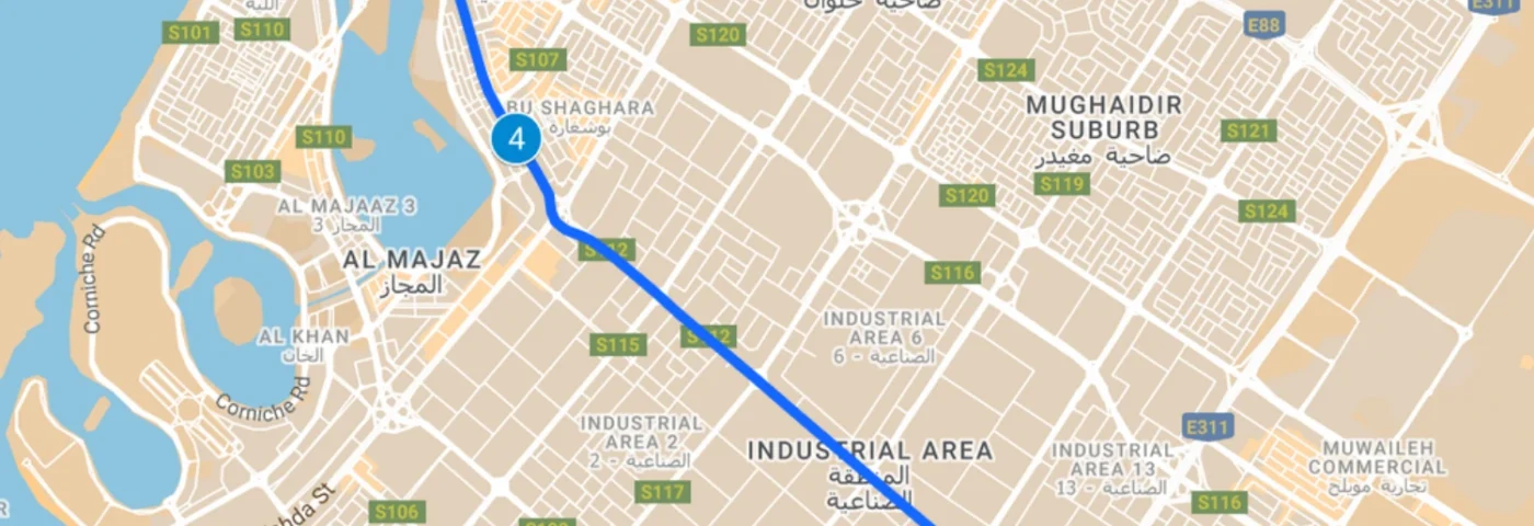 14X Bus Route