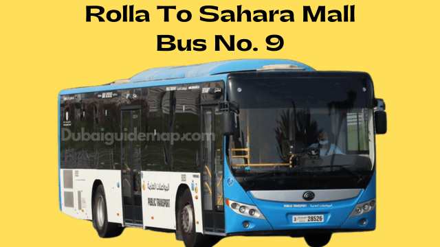 9 no. bus route,timings,rolla to sahara mall