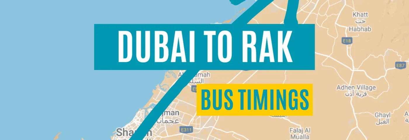 Dubai To Ras Al Khaimah Bus