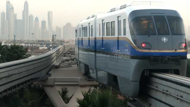 The Palm Dubai Monorail