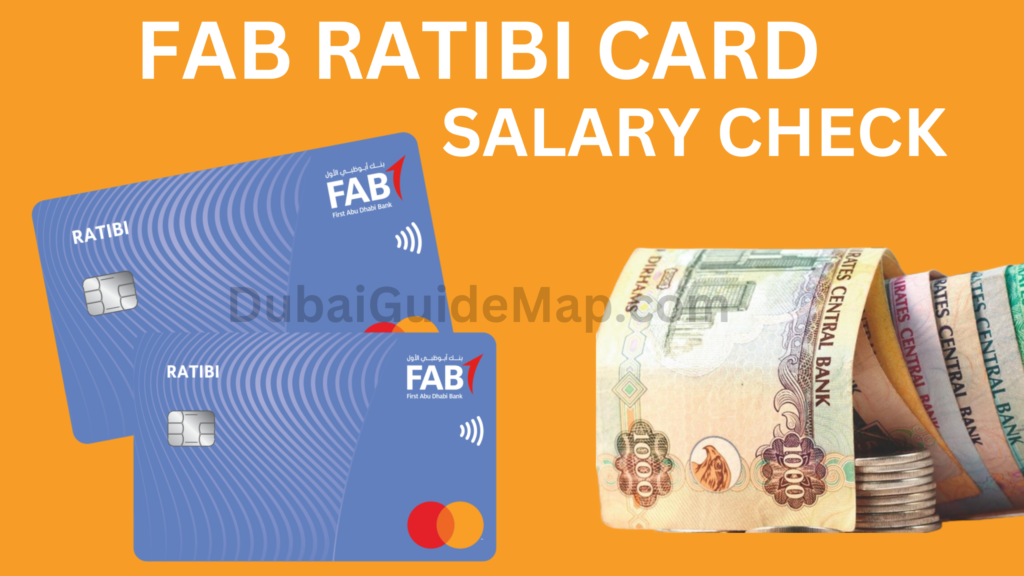 how to check Fab ratibi card salary balance