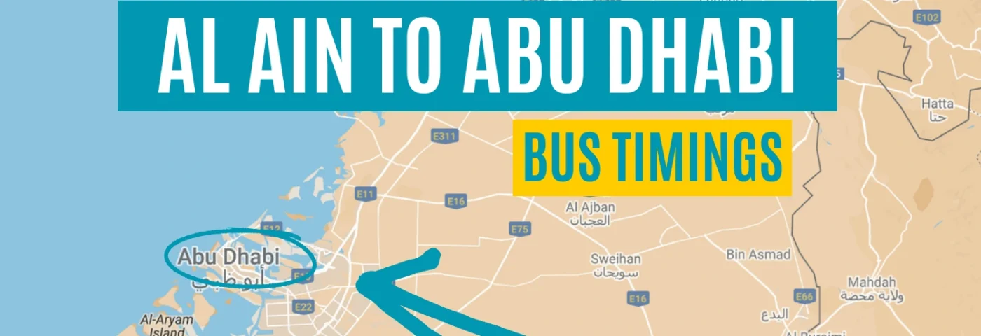 Al Ain To Abu Dhabi Bus