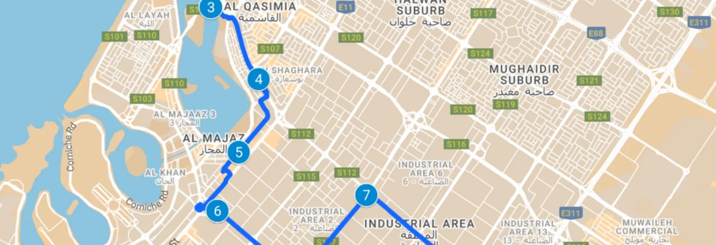3 Bus Route