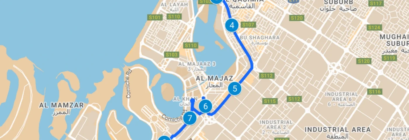9 Bus Route