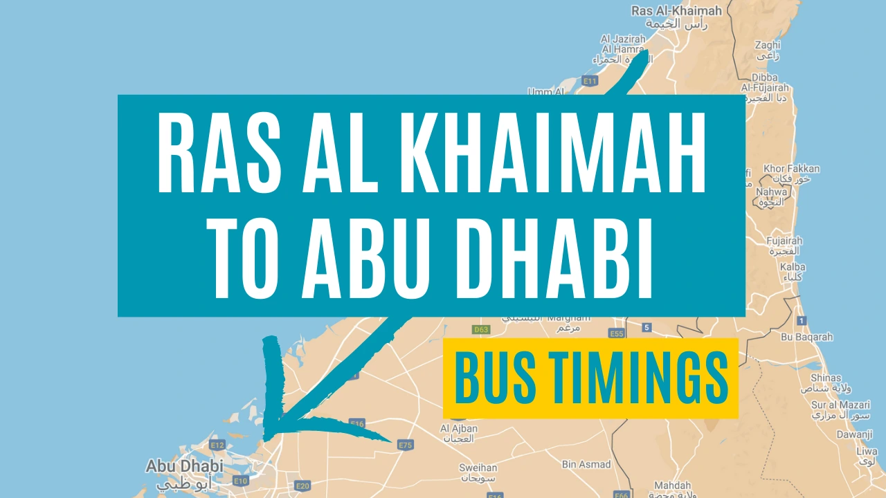 Ras Al Khaimah To Abu Dhabi